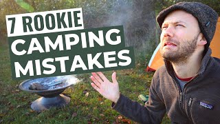 7 Mistakes While Tent Camping  For Beginners [upl. by Peder]