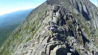 Mount Katahdin Knife Edge  GoPro [upl. by Etak197]