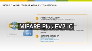 MIFARE Explained I MIFARE Plus EV2 IC [upl. by Cahn180]