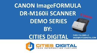 Canon imageFormula DRM160ii [upl. by Nnayd]