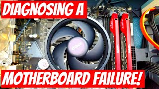 HOW TO REPAIR A DEAD COMPUTER  DIAGNOSING A MOTHERBOARD FAILURE  HOW TO [upl. by Darelle]