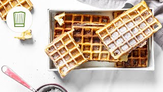 Die perfekten belgischen Waffeln  Chefkoch [upl. by Virgil]