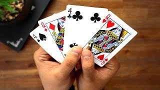 Easy Trick With 4 Cards  Magic Tutorial [upl. by Isidor]