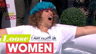 Nadia Sawalha Gets Pushed Into A Freezing Cold Ice Bath  Loose Women [upl. by Schwejda61]