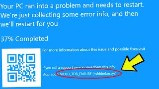 Fix VIDEOTDRFAILURE nvlddmkmsys BSOD on Windows 10 [upl. by Alvira]