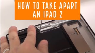 iPad 2 Disassembly Teardown Take Apart [upl. by Cira]