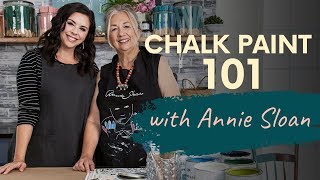 Chalk Paint Basics With Annie Sloan [upl. by Airpal]