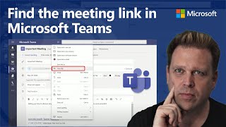 Missed a meeting invite How to manually send a Teams meeting link [upl. by Kinna940]