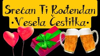 Srećan Ti Rođendan vesela čestitka [upl. by Akkin]