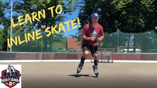 Learn to Inline Skate Beginners Tutorial [upl. by Yssirc]