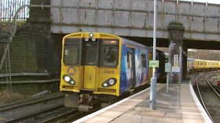 Half an Hour at 216  Birkenhead North Station 1022017  Class 507 508 terminus [upl. by Ehrman]