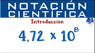 Notación Científica Introducción [upl. by Orag]