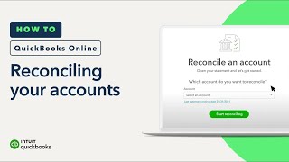 How to reconcile your accounts in QuickBooks Online [upl. by Am]