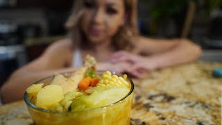 CALDO DE POLLO  TRADITIONAL MEXICAN CHICKEN SOUP [upl. by Alilahk]