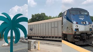 60 FPS Amtrak Auto Train Trip Lorton Virginia to Sanford Florida [upl. by Lonni]