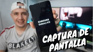 SAMSUNG GALAXY A12 📲 Como Hacer un Screenshot FÁCIL O Captura De Pantalla 👉  Orientador Movil [upl. by Kaspar]