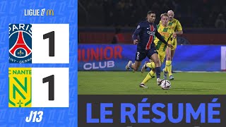 Paris SaintGermain  FC Nantes  11  Le Résumé  Ligue 1 202425 [upl. by Jenifer]