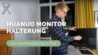 Produkttest HUANUO Monitor Halterung mit Laptop Arm [upl. by Sherrill]