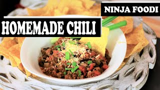 Homemade Chili  Lets Make Chili in the Ninja Foodi [upl. by Gruber]