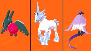 ALL NEW WALKING ANIMATIONS in POKEMON SWORD amp SHIELD [upl. by Tollman]