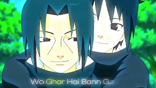 Mujhe Peene Do  Itachi Uchiha Hindi Anime Edit AMVEDIT [upl. by Azaleah]