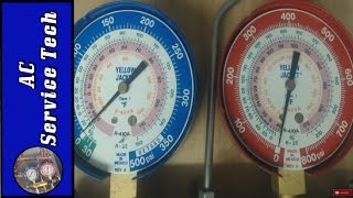 R22 and R410a Low Pressure High Superheat Refrigerant Charging Problem Explained [upl. by Ynagoham]