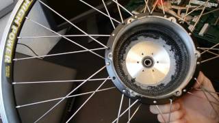 eBike Getriebemotor  Aufbau von Innen  Vorteile und Nachteile  Funktion  Test  geared motor [upl. by Schaaff]