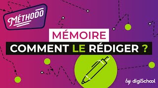 Rédiger son mémoire  Méthodologie [upl. by Ostler941]