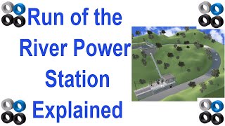 How Run of the River Hydroelectric Power Station Works [upl. by Lorolla339]