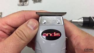 Learn How to change Andis Cordless T Outliner Blade [upl. by Alor]