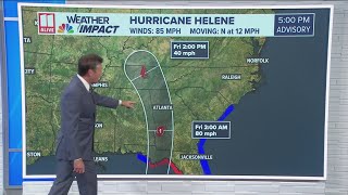 Tracking Hurricane Helenes projected path [upl. by Dustin]