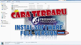 Cara Mudah Instal Software Proshow Producer 9 Terbaru [upl. by Zerlina]