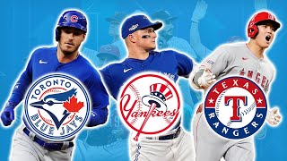 2024 MLB FREE AGENT PREDICTIONS [upl. by Wandy]