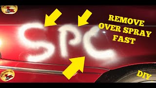 How To REMOVE Paint OVERSPRAY Safely in Minutes [upl. by Aennyl128]