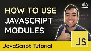 JavaScript Modules with ImportExport Syntax ES6  JavaScript Tutorial [upl. by Einohpets]