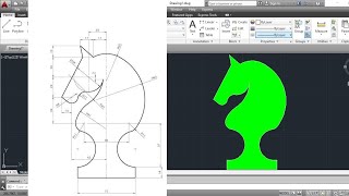 Autocad 2D Practice Drawing  Exercise 10  Simple Tutorial [upl. by Fidelity204]