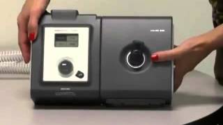 How to work the Respironics 250 CPAP machine [upl. by Nylahs242]