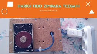 Harici HDD Zımpara Tezgahı [upl. by Puritan]