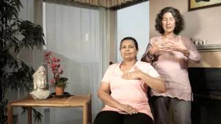 Manual Lymph Drainage MLD demonstrated on lymphedema patient [upl. by Wake150]