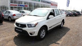 2013 SsangYong Actyon Sports Start Up Engine and In Depth Tour [upl. by Damara]