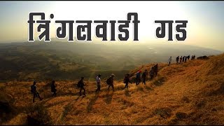 गडभ्रमंती  त्रिंगलवाडी गड  मराठी वलॉंग [upl. by Shum294]