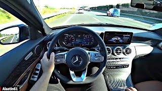 The Mercedes C Class 2020 POV Test Drive [upl. by Sandor]