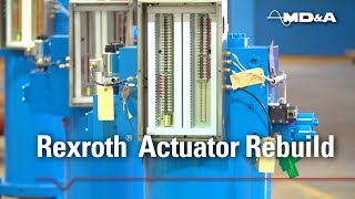 Rexroth® Actuator Rebuild [upl. by Demeyer143]