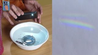 Learn How to Make a Rainbow at Home  Kids Science Experiments [upl. by Ylrebma]