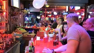 Chiang Mai Nightlife  A Night out in the Lady Bars [upl. by Yartnod]