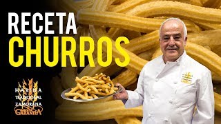 Receta churros [upl. by Akihdar]