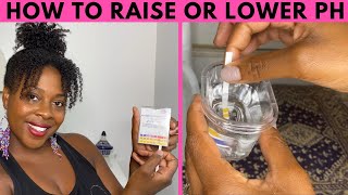 How to pH Balance your Hair Products How to Raise or Lower the pH Level [upl. by Noraha396]