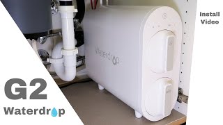 WaterDrop G2  Reverse Osmoses System  Installation [upl. by Llerrod292]