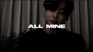 All Mine  Plaza JUNGKOOK FMV [upl. by Tierza]