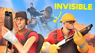 TF2 YouTubers VS Invisible Hunter [upl. by Darahs]